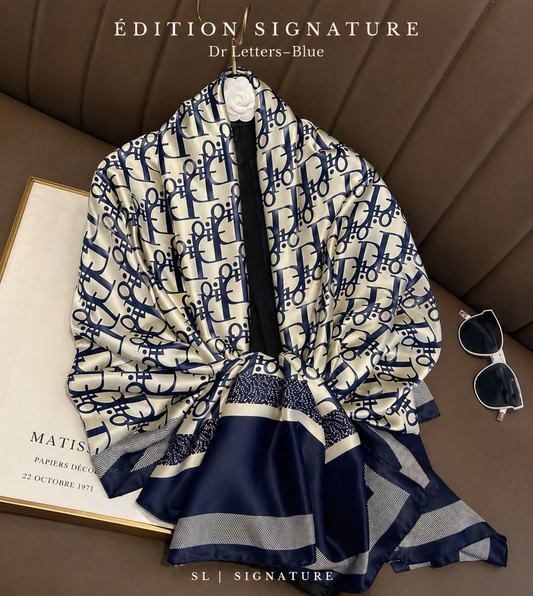 Foulards Bleu Signature